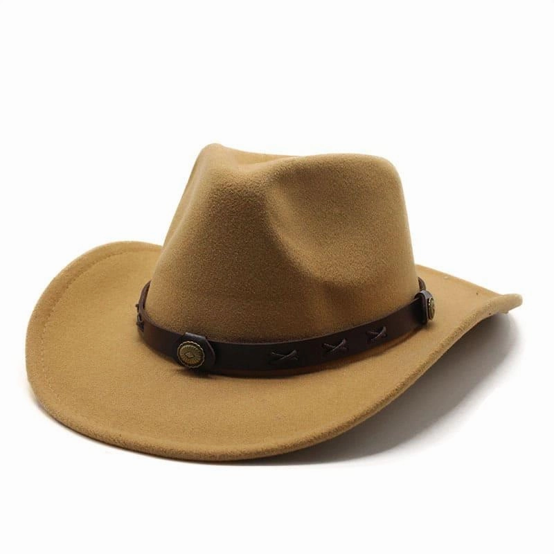 Clay Western Wool Cowboy Hat
