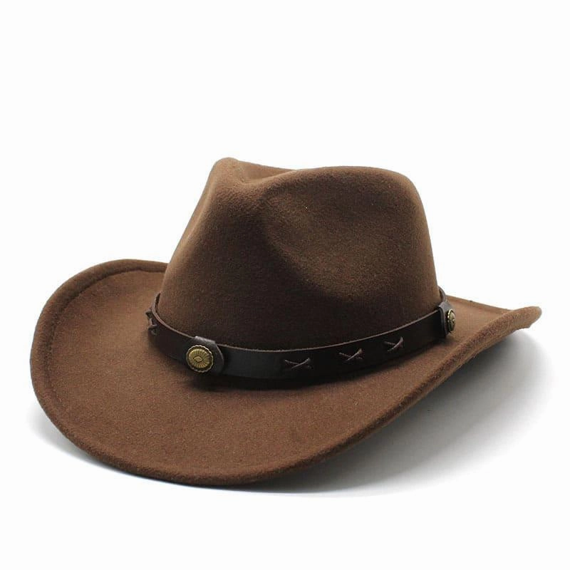 Clay Western Wool Cowboy Hat