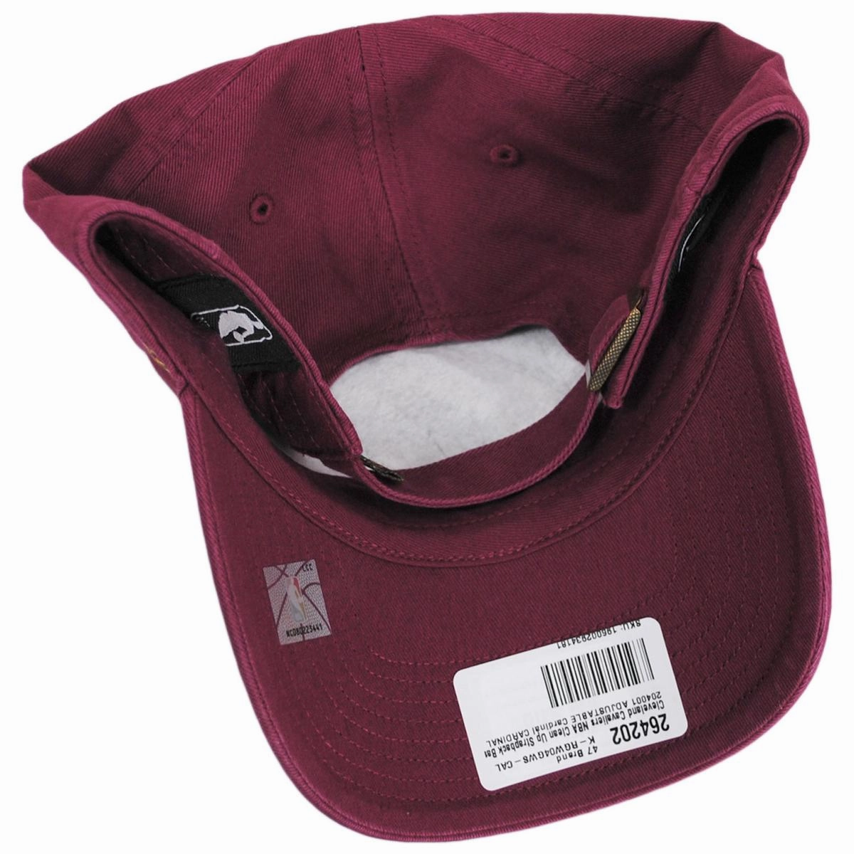 Cleveland Cavaliers NBA Clean Up Strapback Baseball Cap Dad Hat