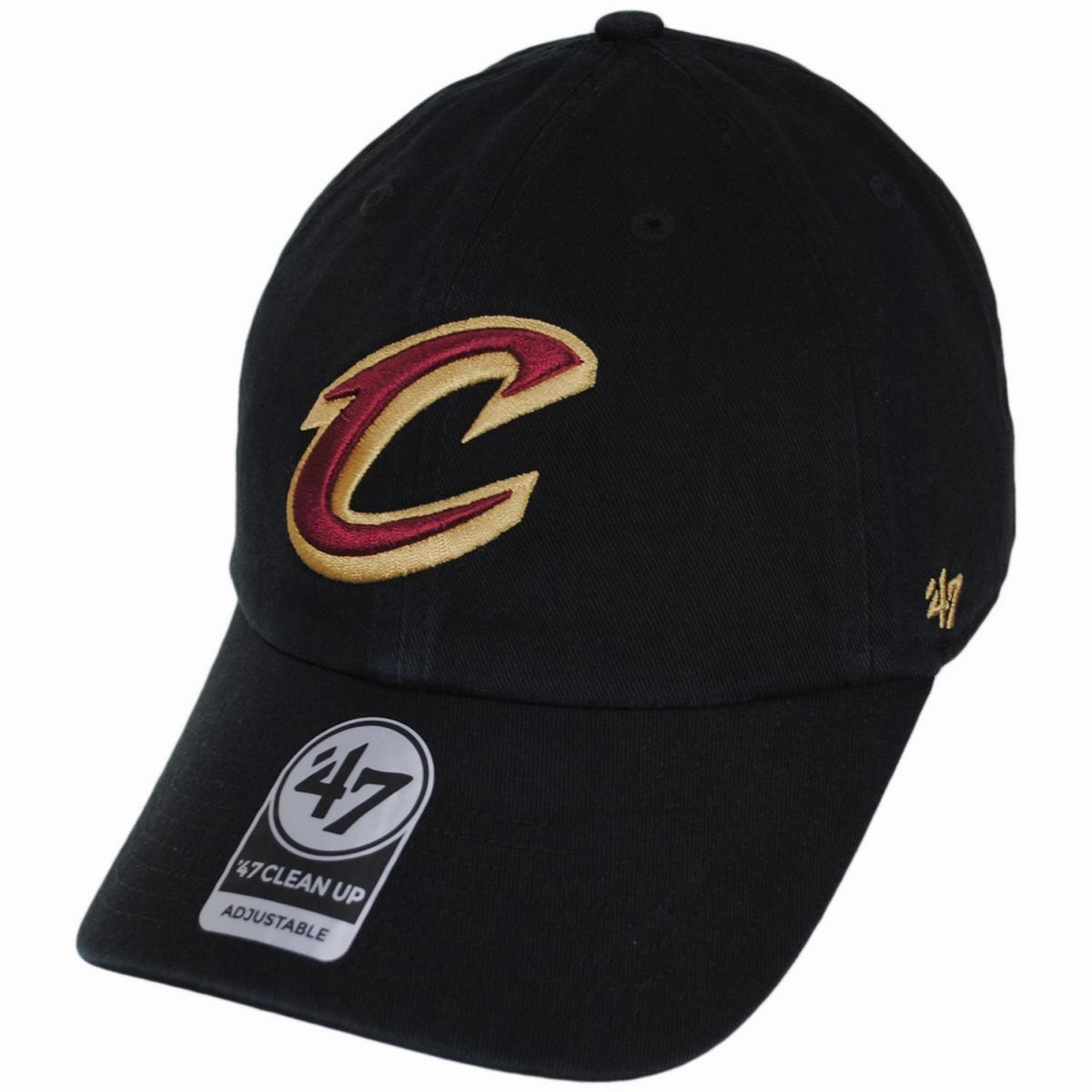 Cleveland Cavaliers NBA Clean Up Strapback Baseball Cap Dad Hat
