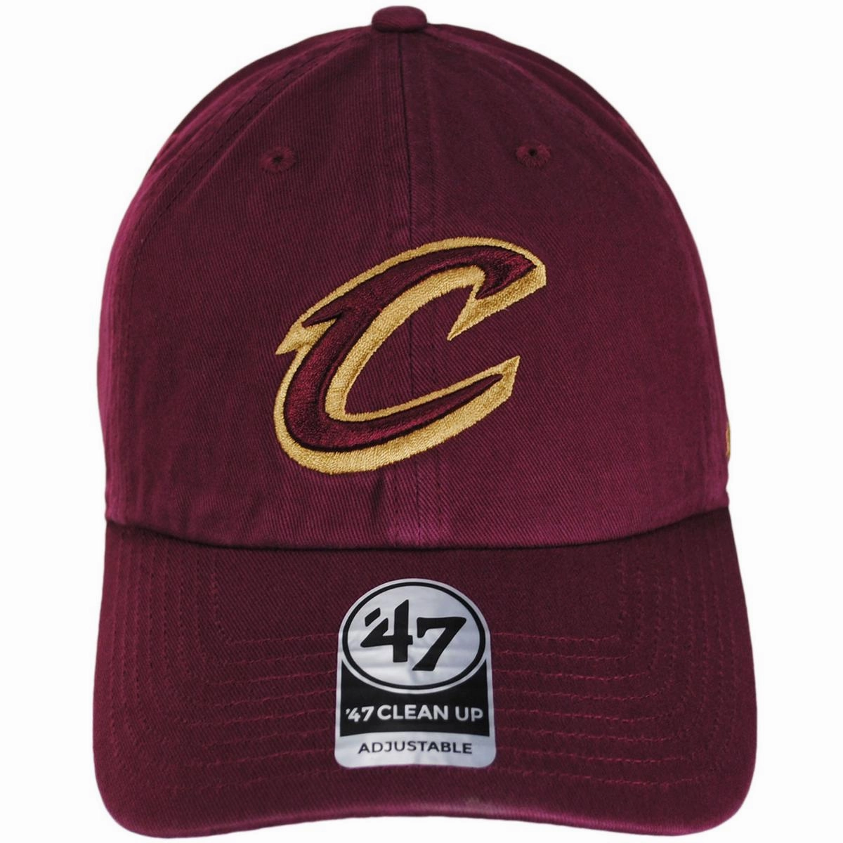 Cleveland Cavaliers NBA Clean Up Strapback Baseball Cap Dad Hat