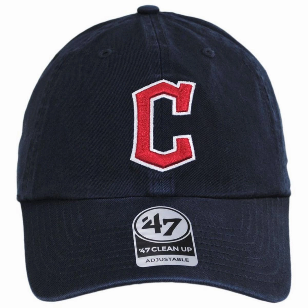 Cleveland Guardians MLB Clean Up Strapback Baseball Cap Dad Hat