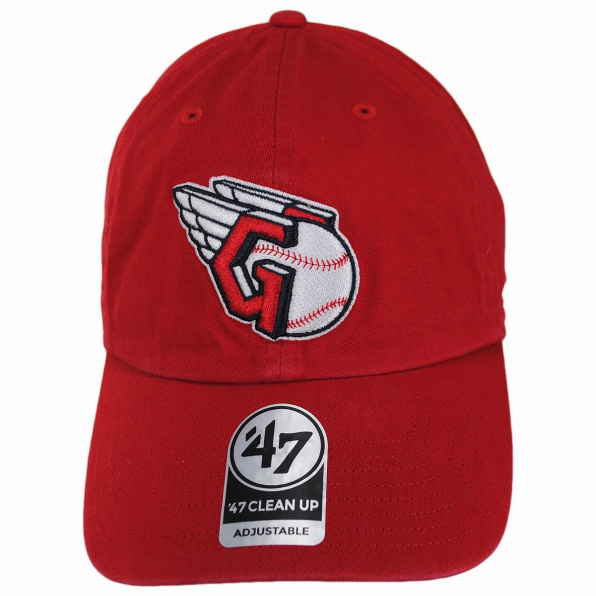 Cleveland Guardians MLB Clean Up Strapback Baseball Cap Dad Hat