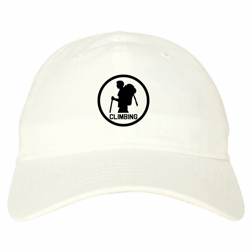 Climbing Hiker Chest Mens Dad Hat Baseball Cap