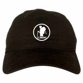 Climbing Hiker Chest Mens Dad Hat Baseball Cap