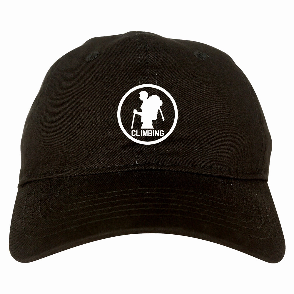 Climbing Hiker Chest Mens Dad Hat Baseball Cap