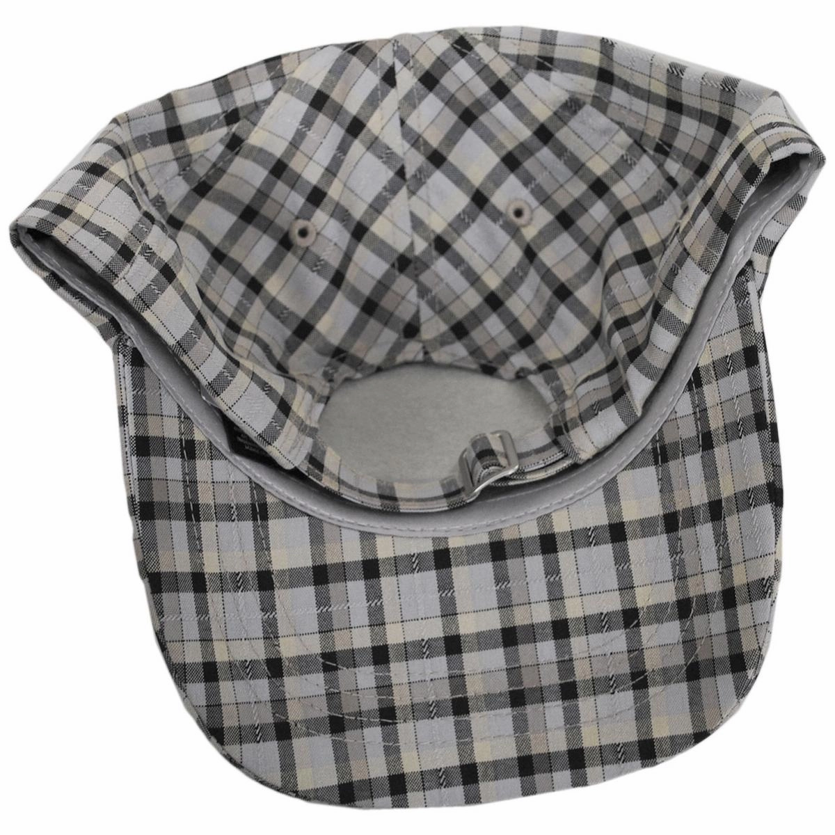 Club Plaid Strapback Baseball Cap