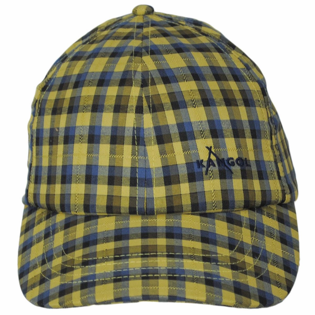 Club Plaid Strapback Baseball Cap