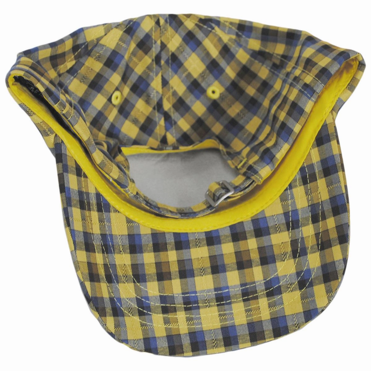 Club Plaid Strapback Baseball Cap