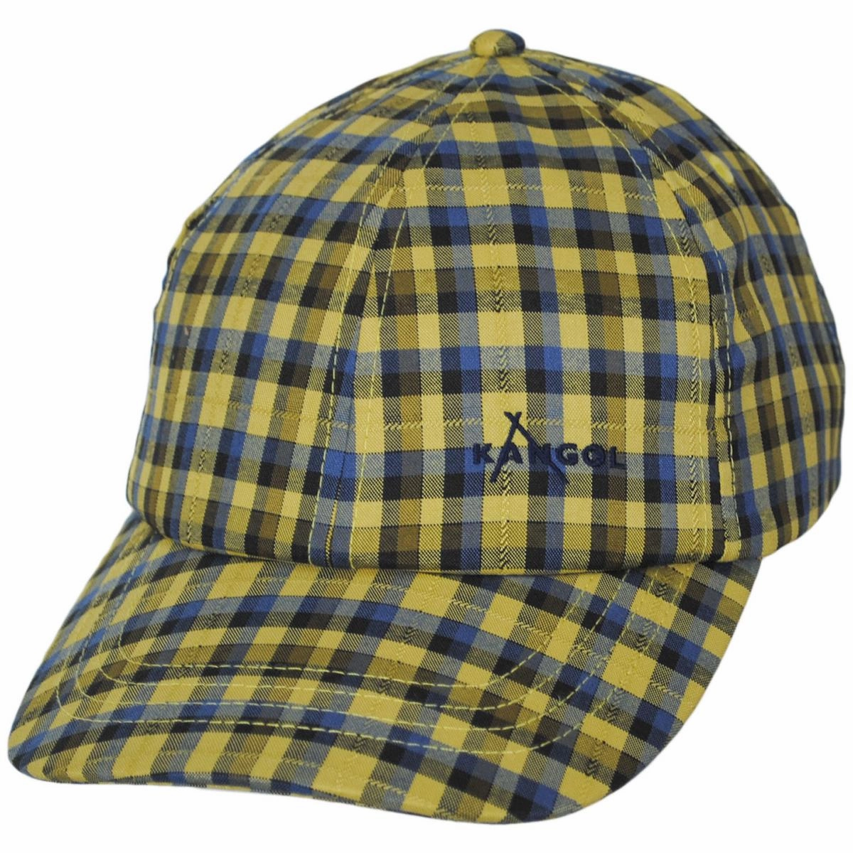 Club Plaid Strapback Baseball Cap