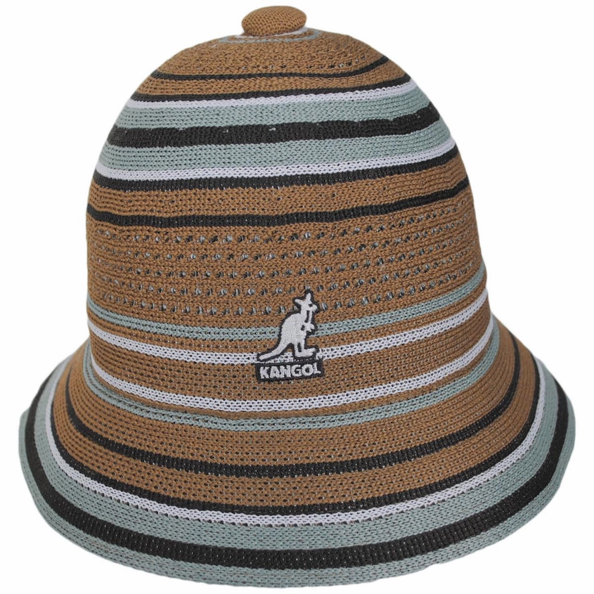 Clubhouse Stripe Casual Bucket Hat