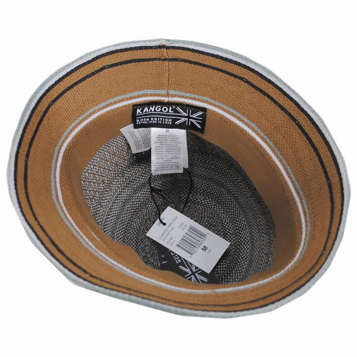 Clubhouse Stripe Casual Bucket Hat