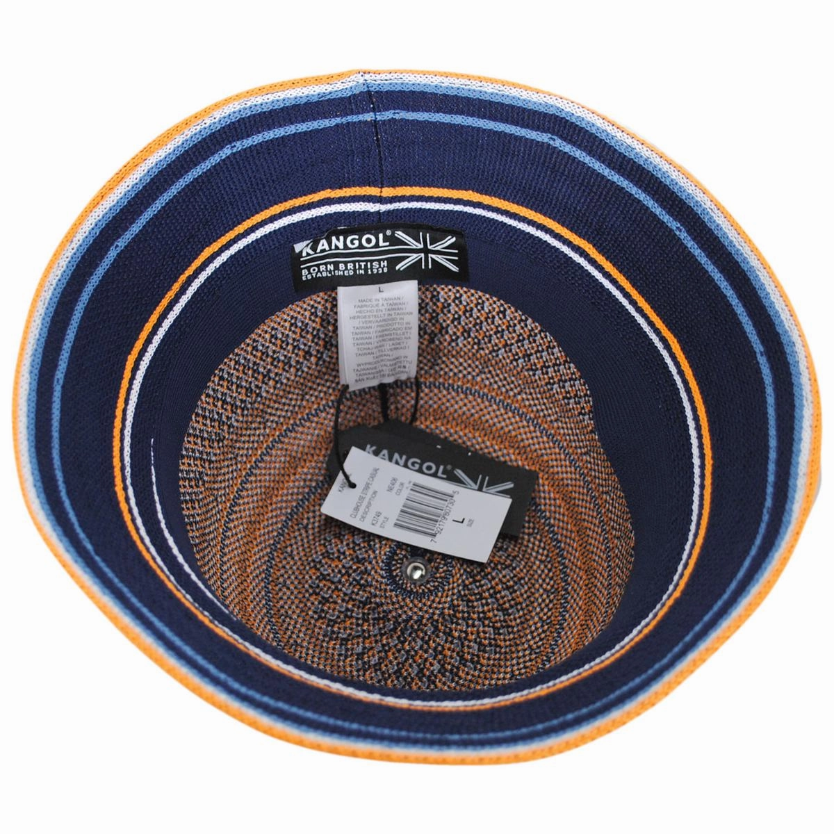 Clubhouse Stripe Casual Bucket Hat