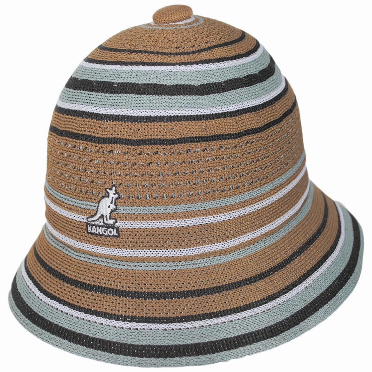 Clubhouse Stripe Casual Bucket Hat