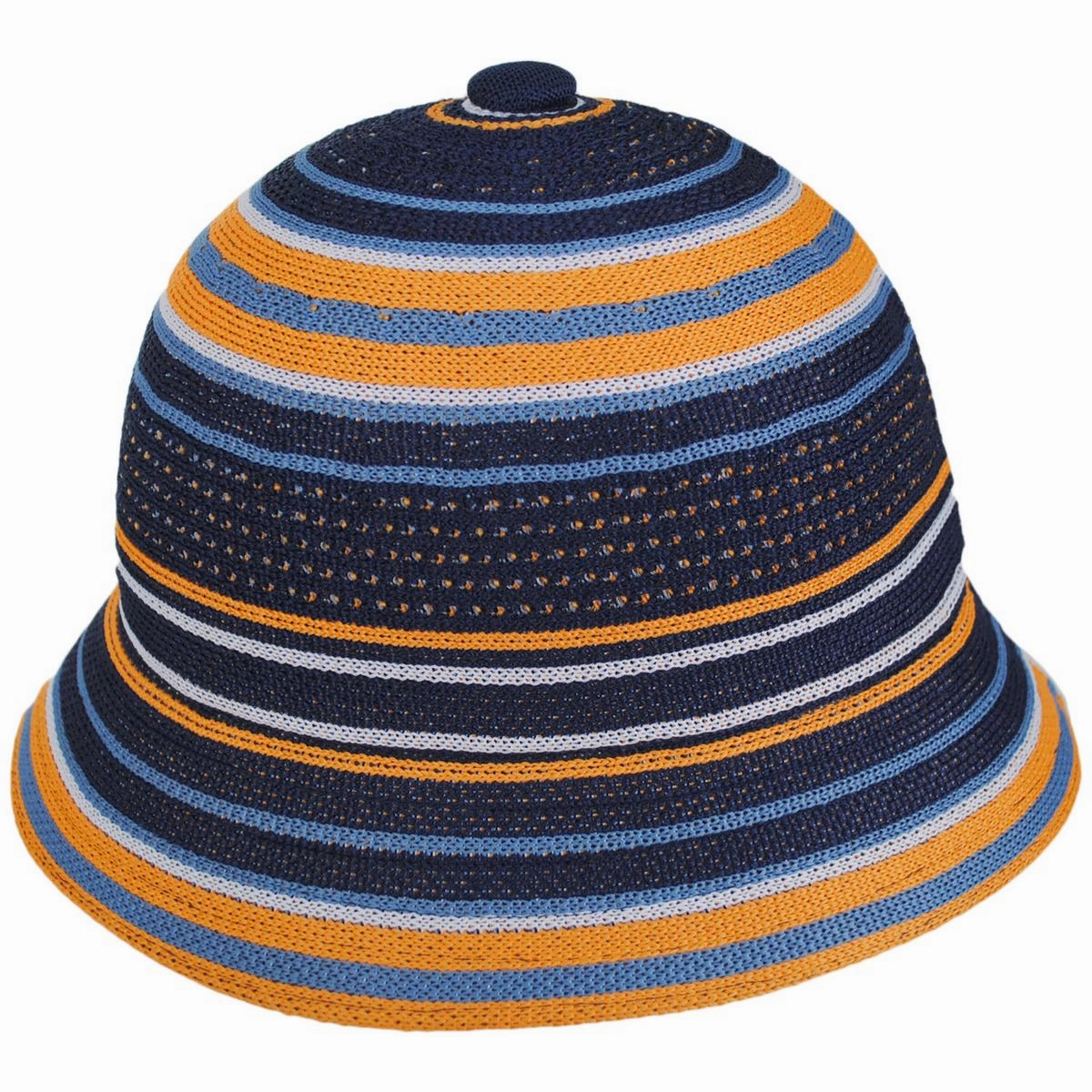 Clubhouse Stripe Casual Bucket Hat
