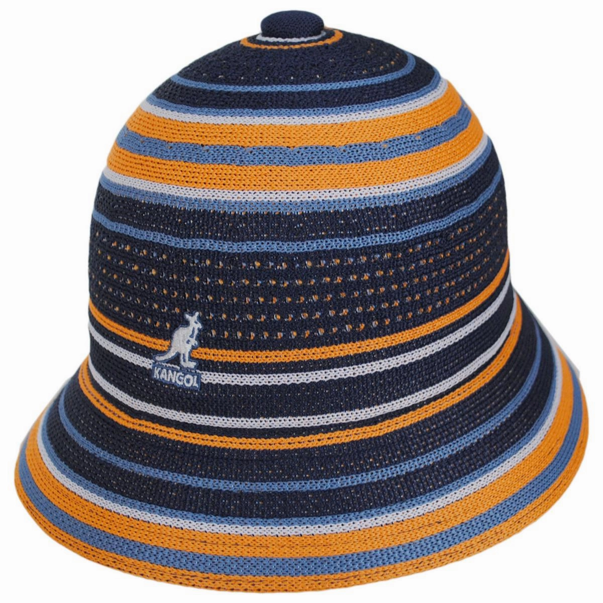 Clubhouse Stripe Casual Bucket Hat