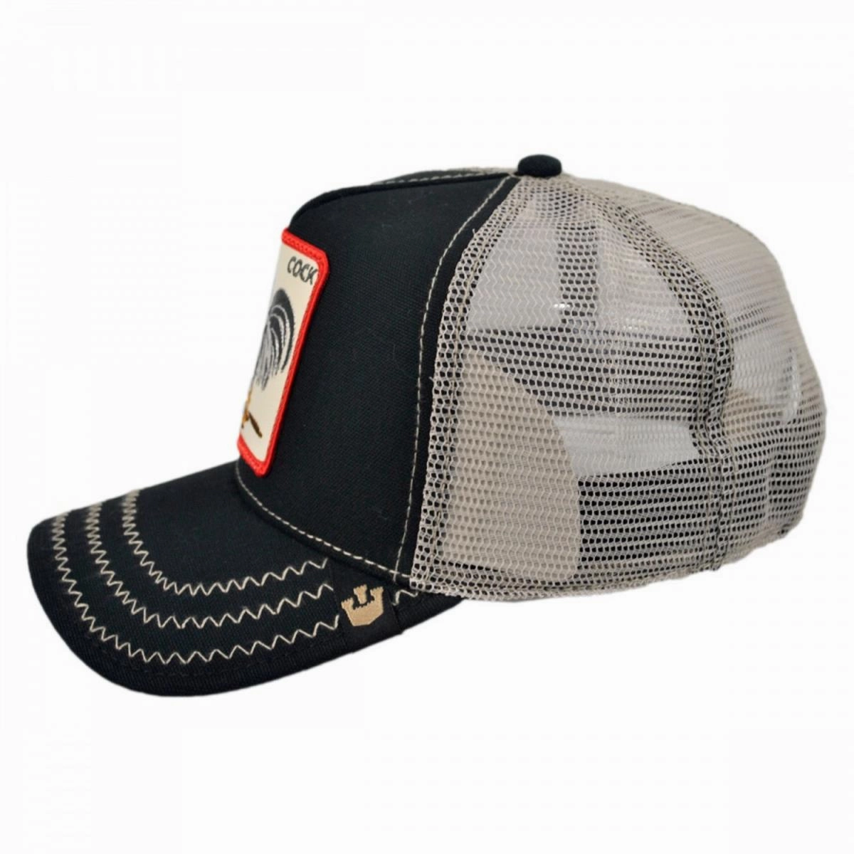 Cock Mesh Trucker Snapback Baseball Cap