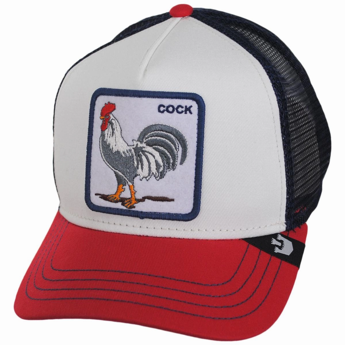 Cock Mesh Trucker Snapback Baseball Cap
