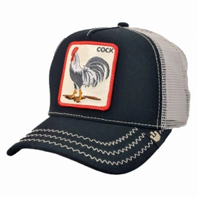 Cock Mesh Trucker Snapback Baseball Cap