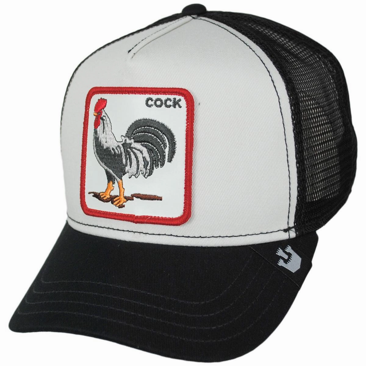Cock Mesh Trucker Snapback Baseball Cap