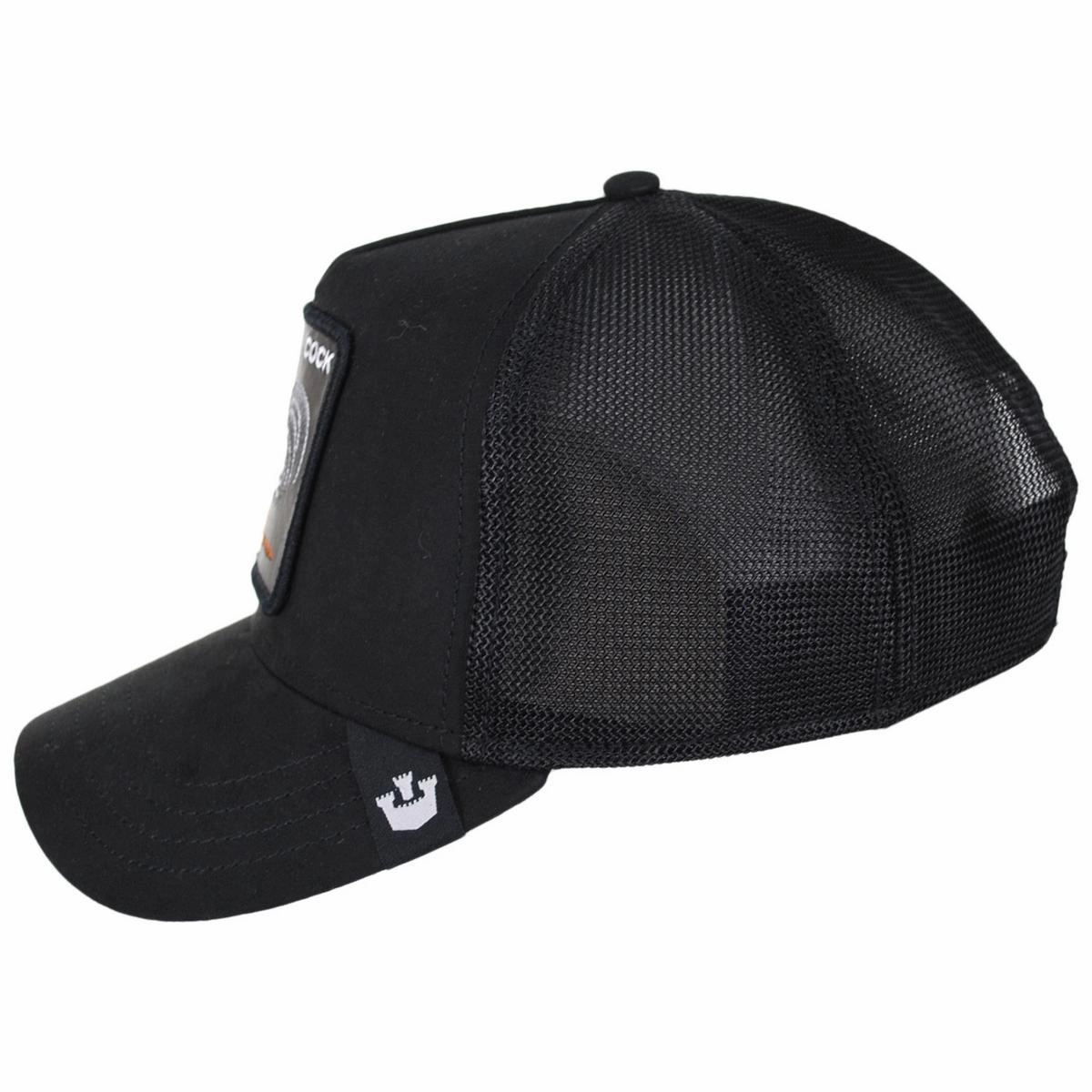 Cock Micro Suede Mesh Trucker Snapback Baseball Cap