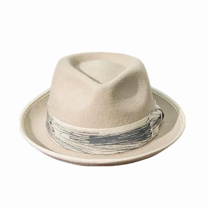 Collins Ribbon Wool Fedora Hat