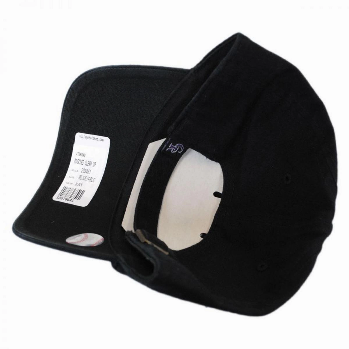 Colorado Rockies MLB Clean Up Strapback Baseball Cap Dad Hat