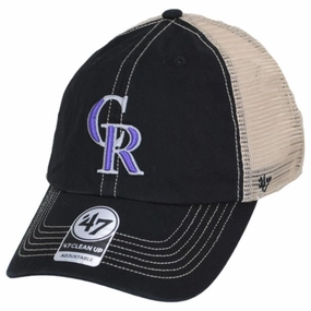 Colorado Rockies Trawler 47 Mesh Clean Up Baseball Cap