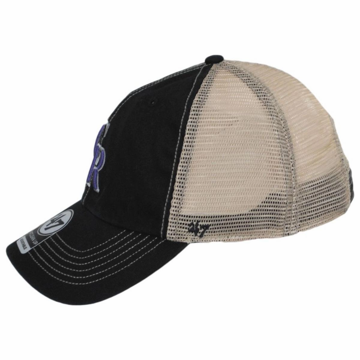 Colorado Rockies Trawler 47 Mesh Clean Up Baseball Cap