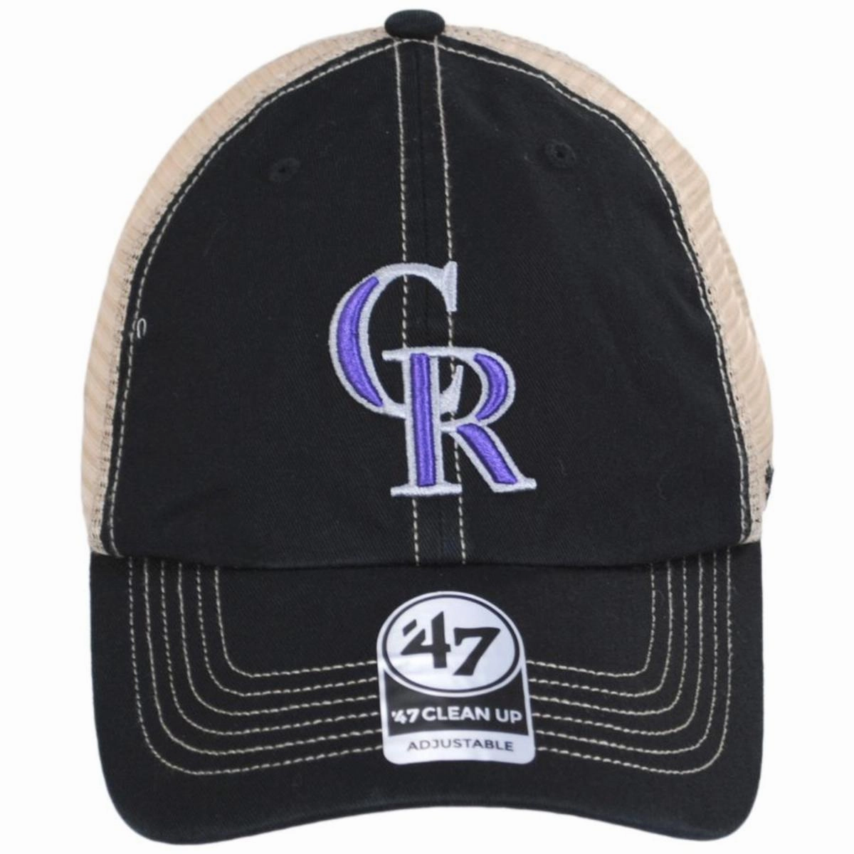 Colorado Rockies Trawler 47 Mesh Clean Up Baseball Cap