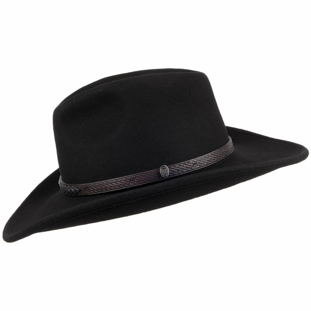 Comanche Cowboy Hat - Black