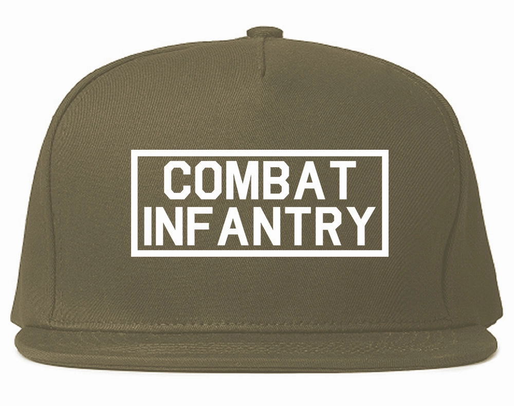 Combat Infantry Mens Snapback Hat