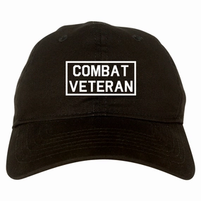 Combat Veteran Mens Dad Hat Baseball Cap