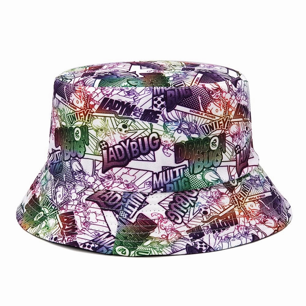Comic Pages Reversible Bucket Hat