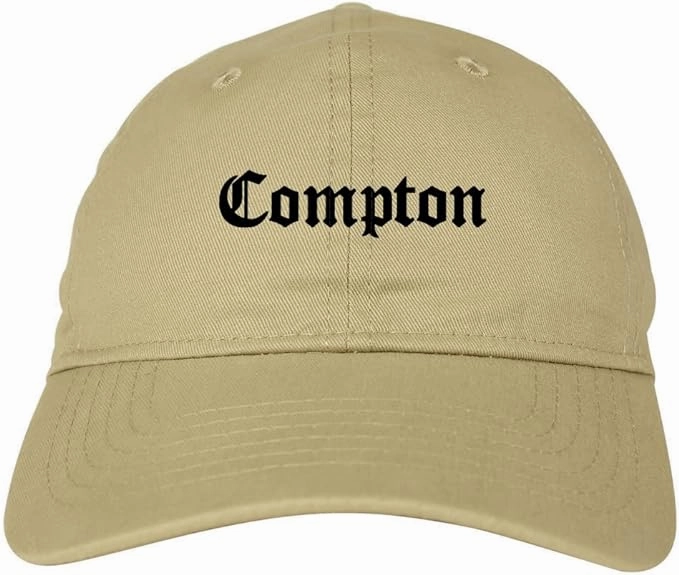 Compton Old English Mens Dad Hat