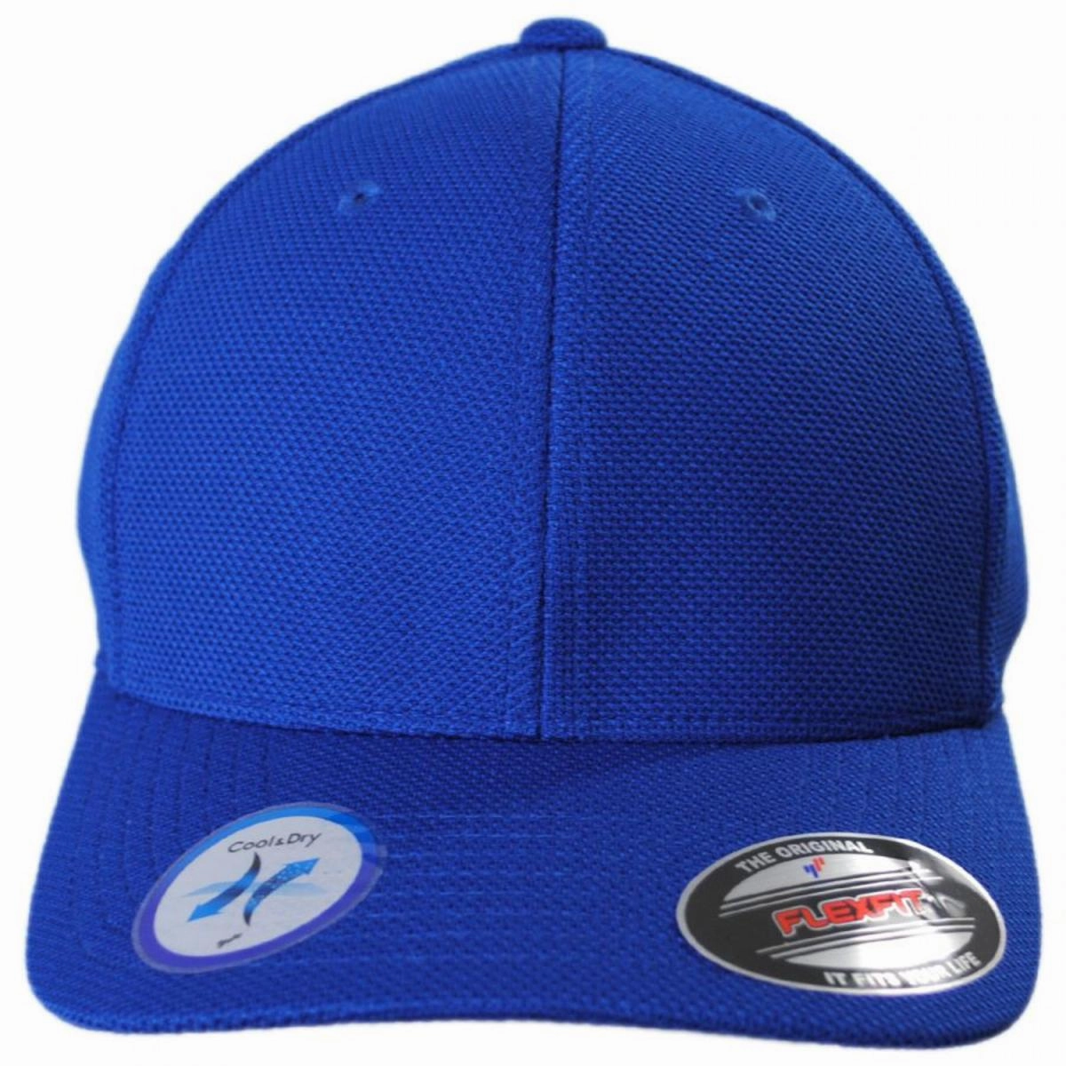 Cool and Dry Pique Mesh Flexfit Fitted Baseball Cap