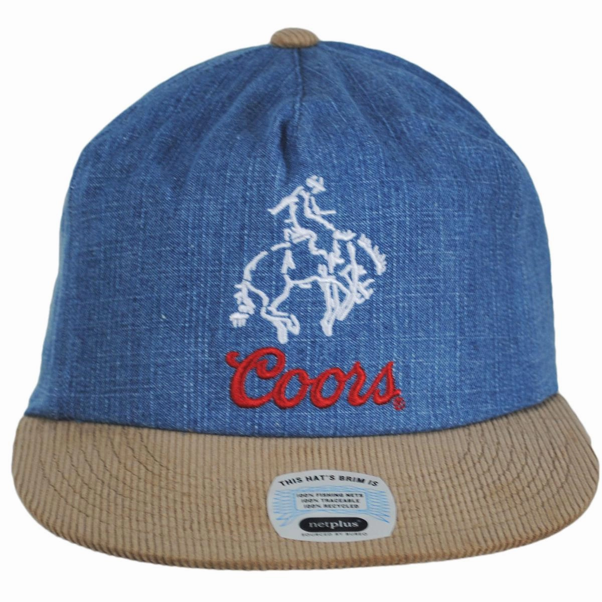 Coors Colt HP Denim & Cord Snapback Baseball Cap