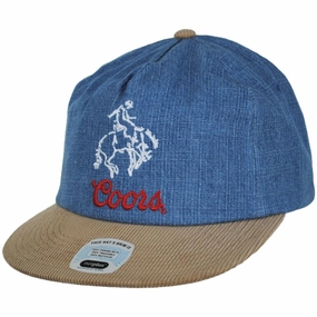 Coors Colt HP Denim & Cord Snapback Baseball Cap