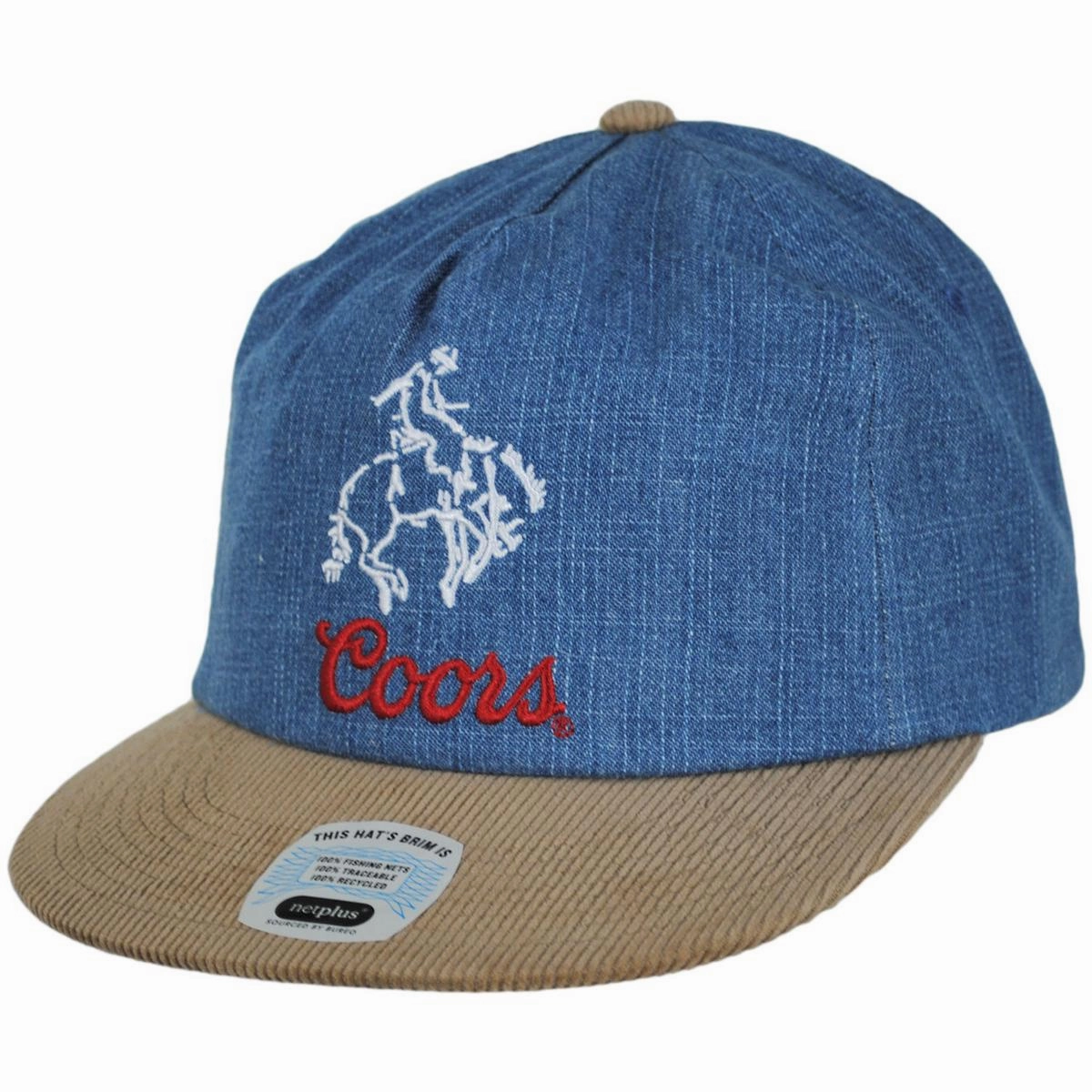 Coors Colt HP Denim & Cord Snapback Baseball Cap