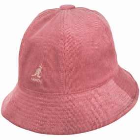 Cord Casual Bucket Hat - Blush