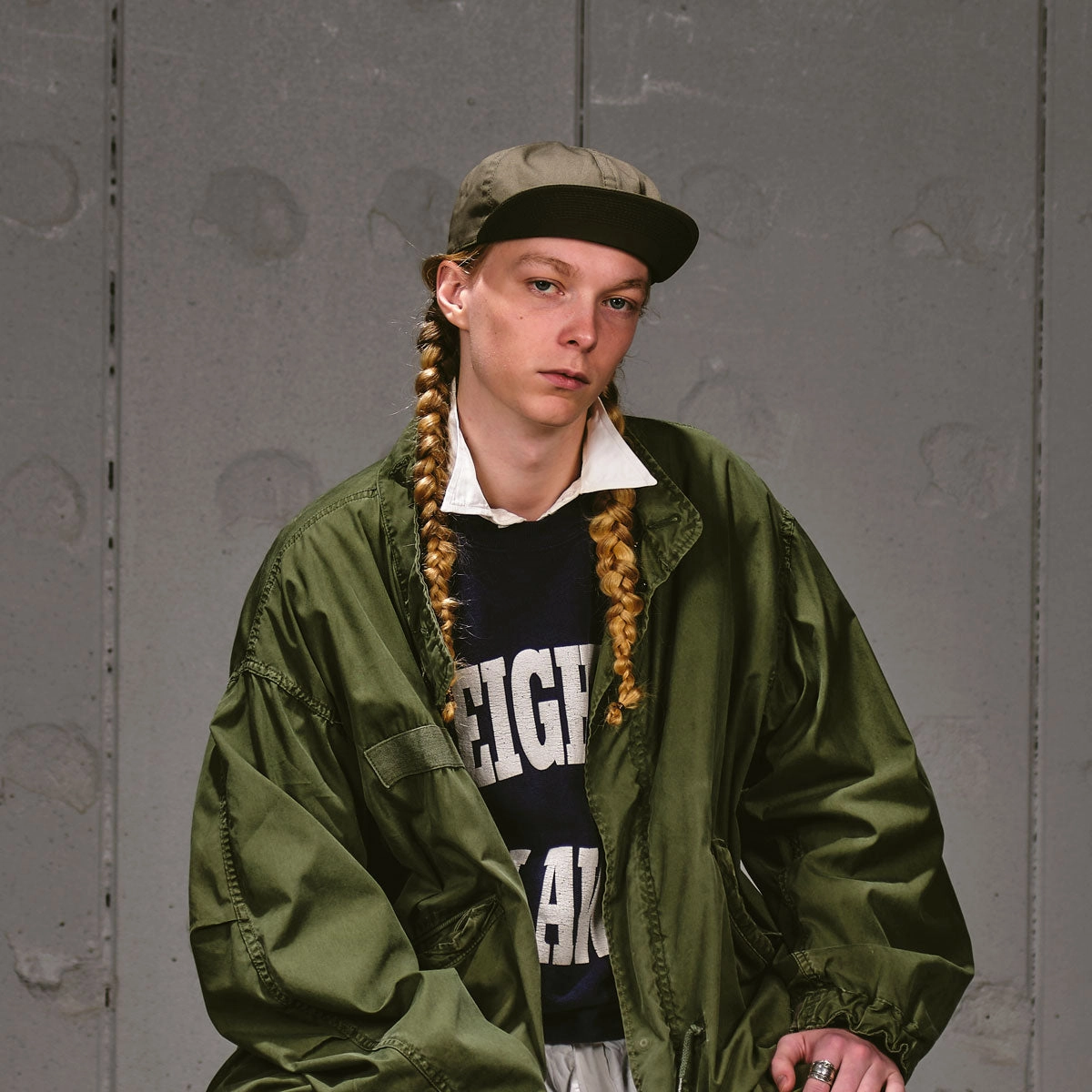 CORDURA RAILROAD CAP - Olive