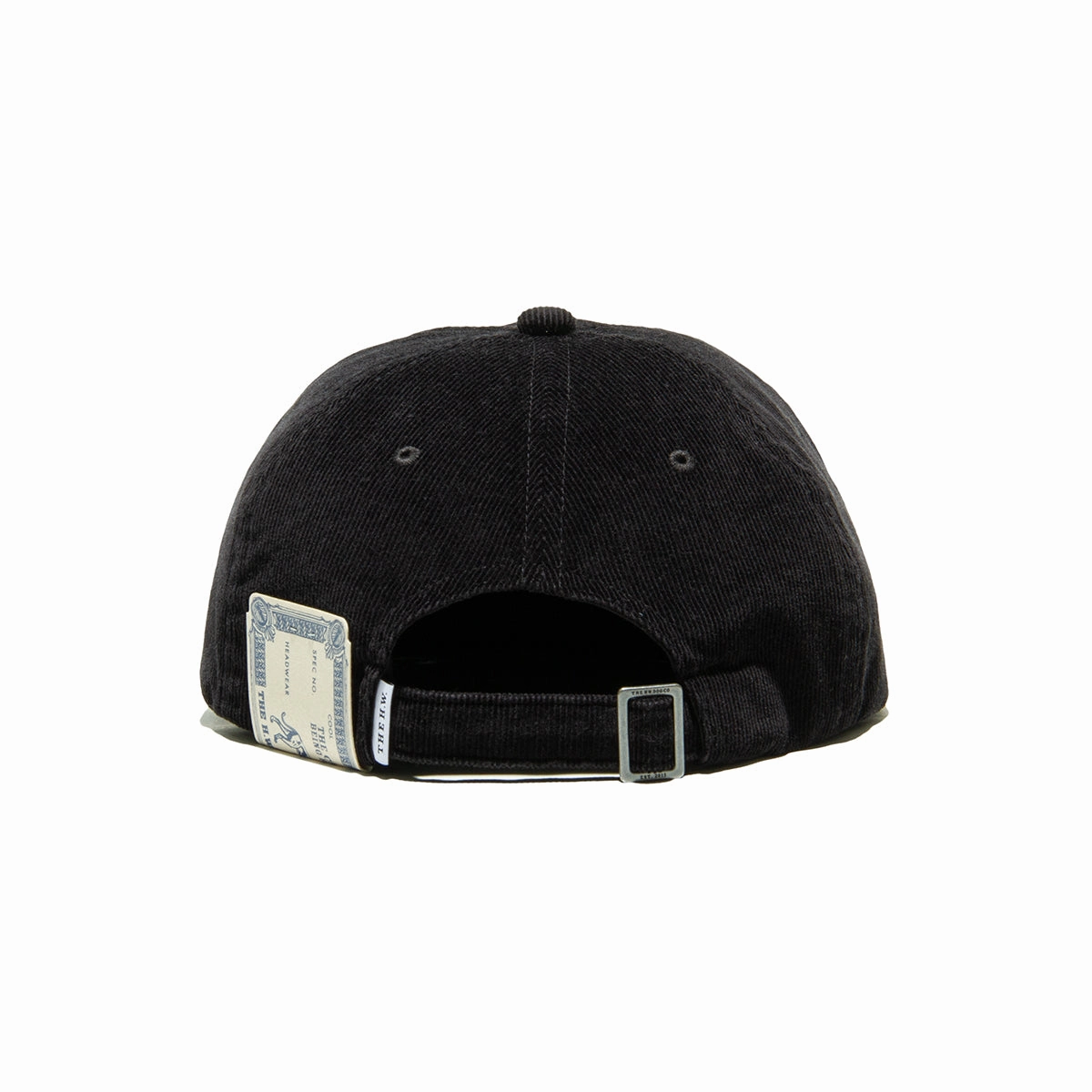 CORDUROY WORKERS CAP - Black