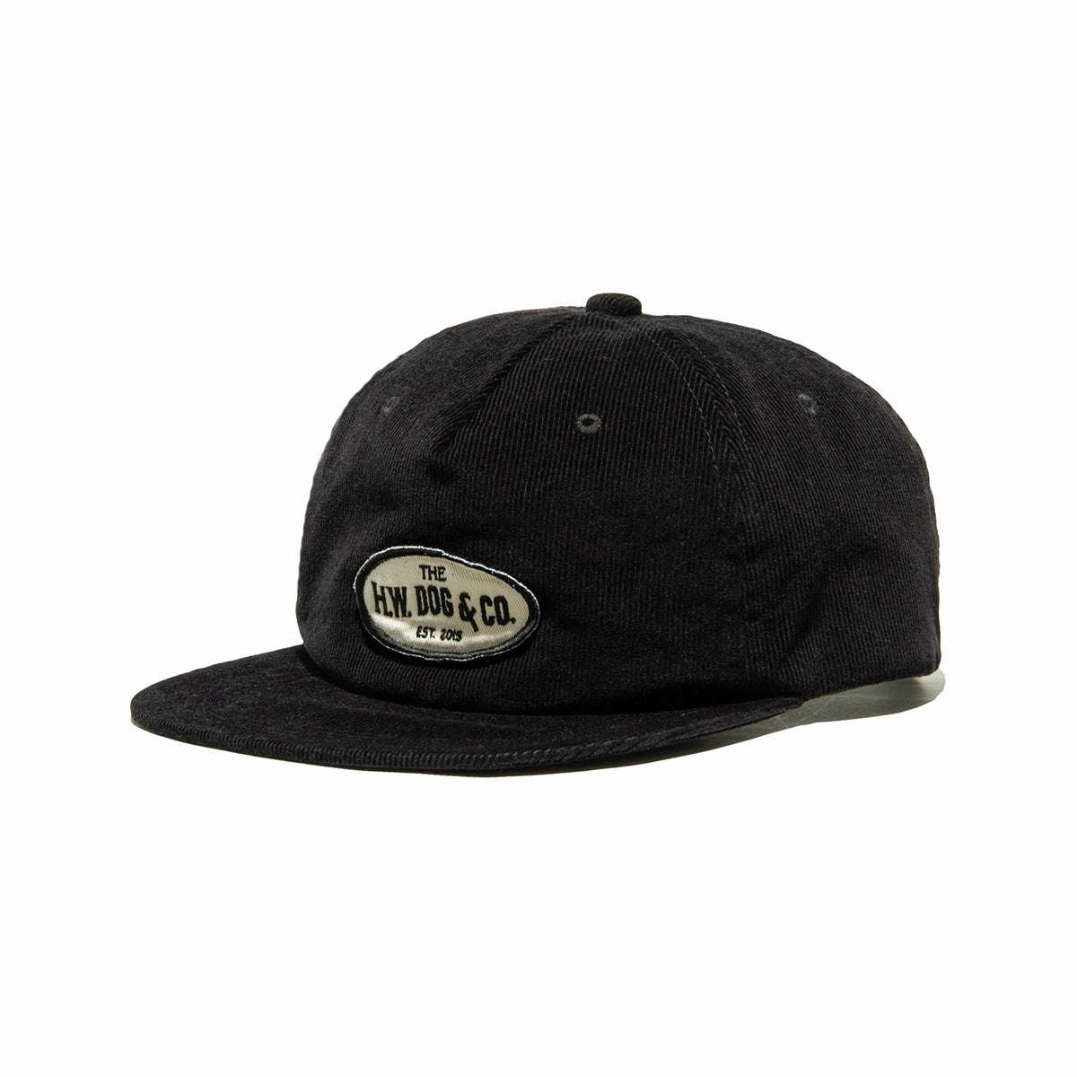 CORDUROY WORKERS CAP - Black