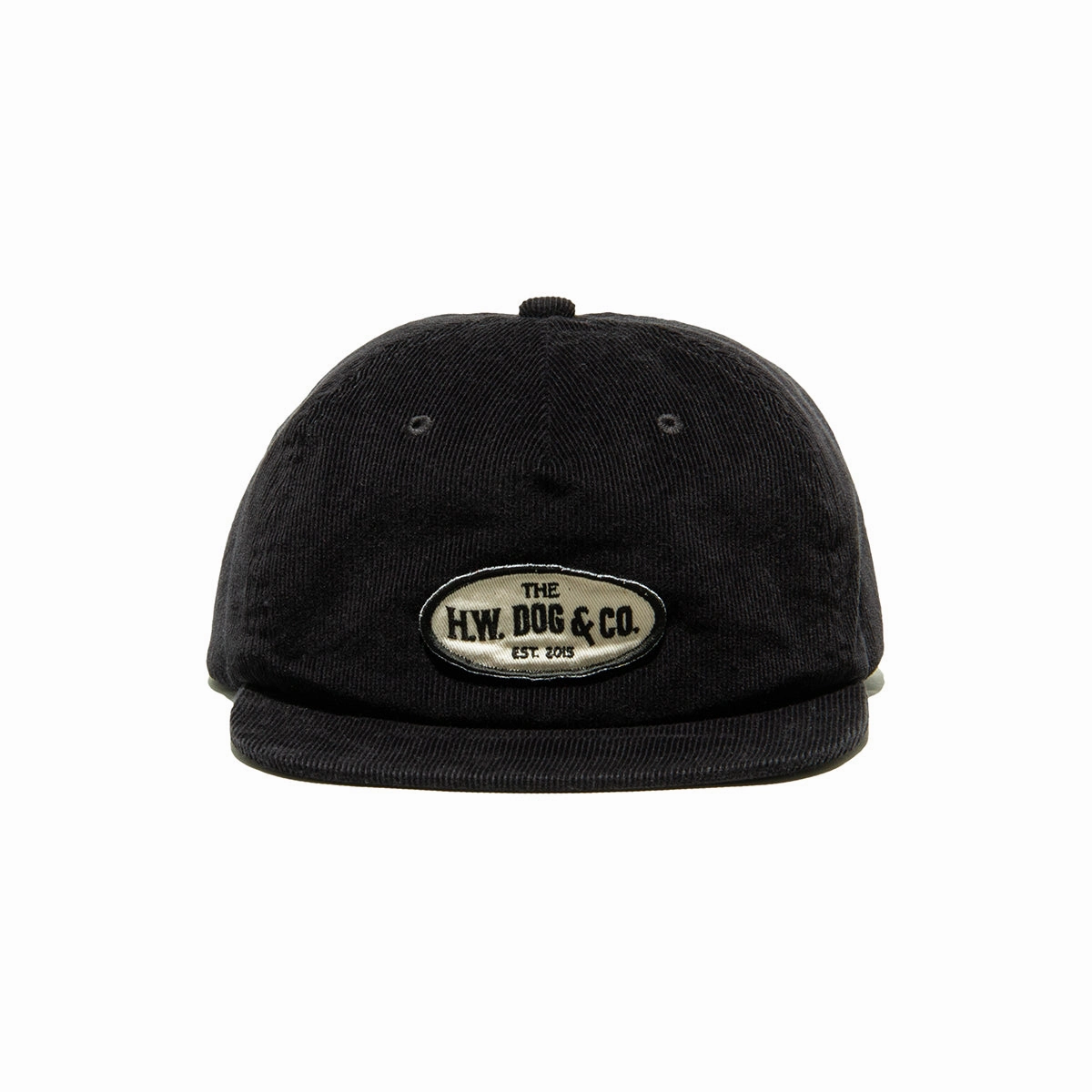CORDUROY WORKERS CAP - Black