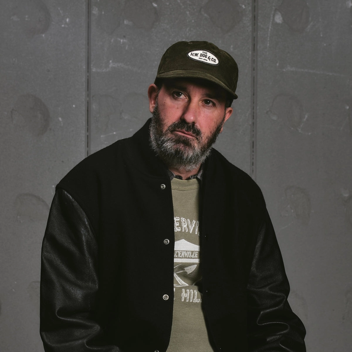 CORDUROY WORKERS CAP - Olive