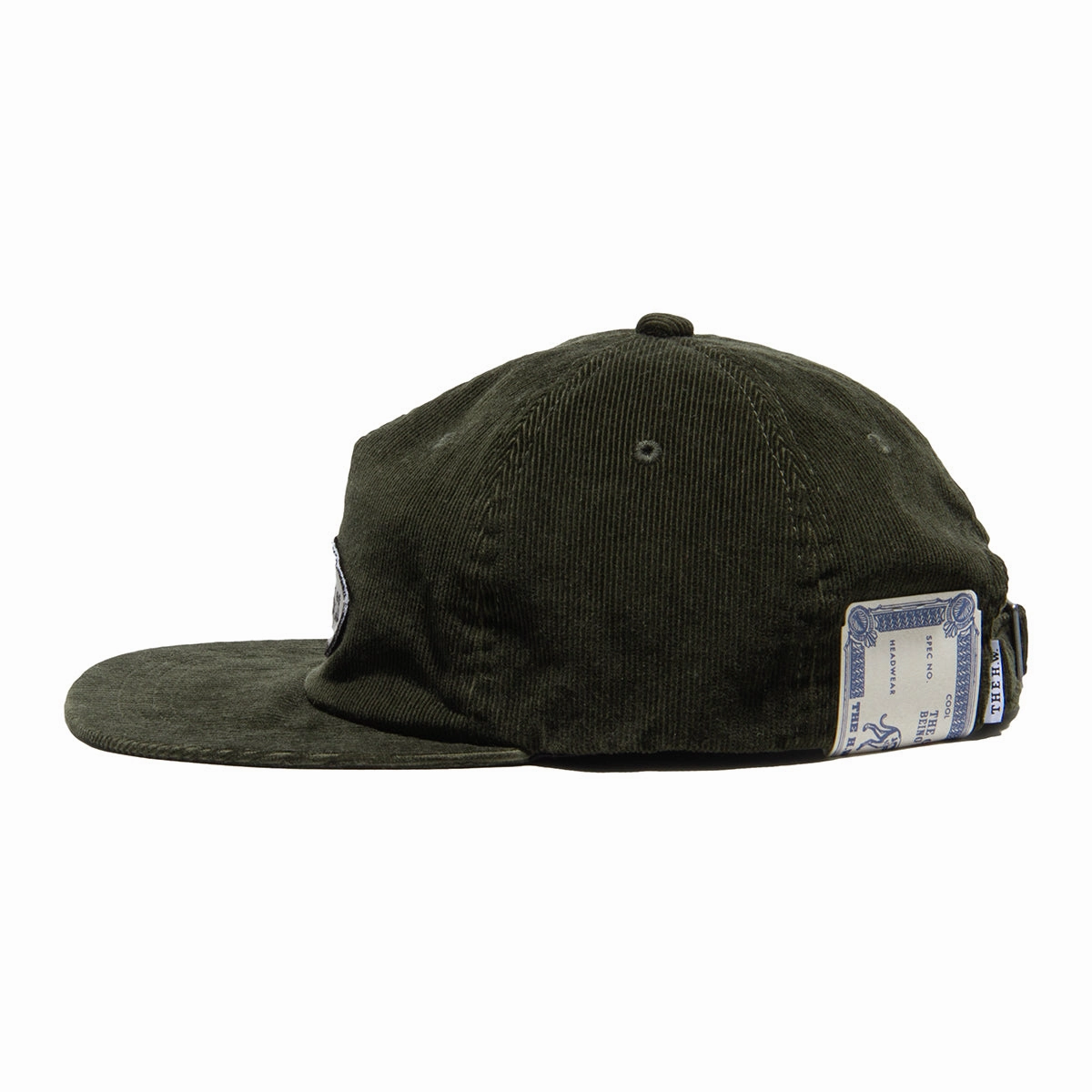 CORDUROY WORKERS CAP - Olive