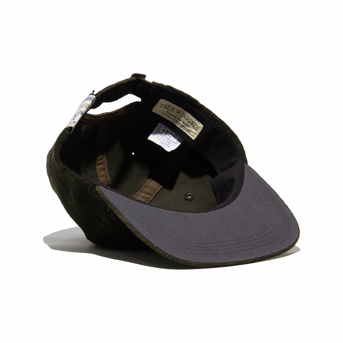 CORDUROY WORKERS CAP - Olive