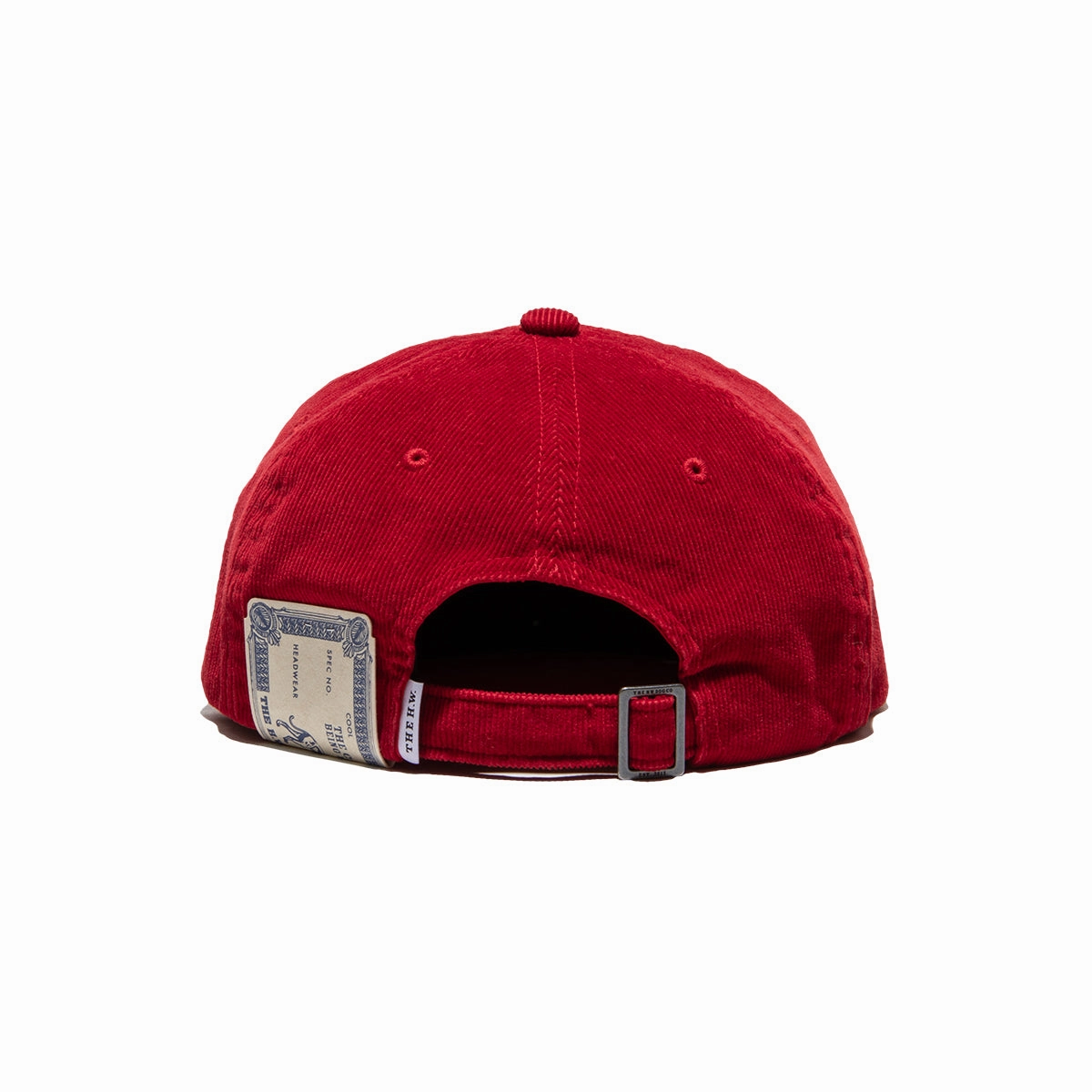 CORDUROY WORKERS CAP - Red