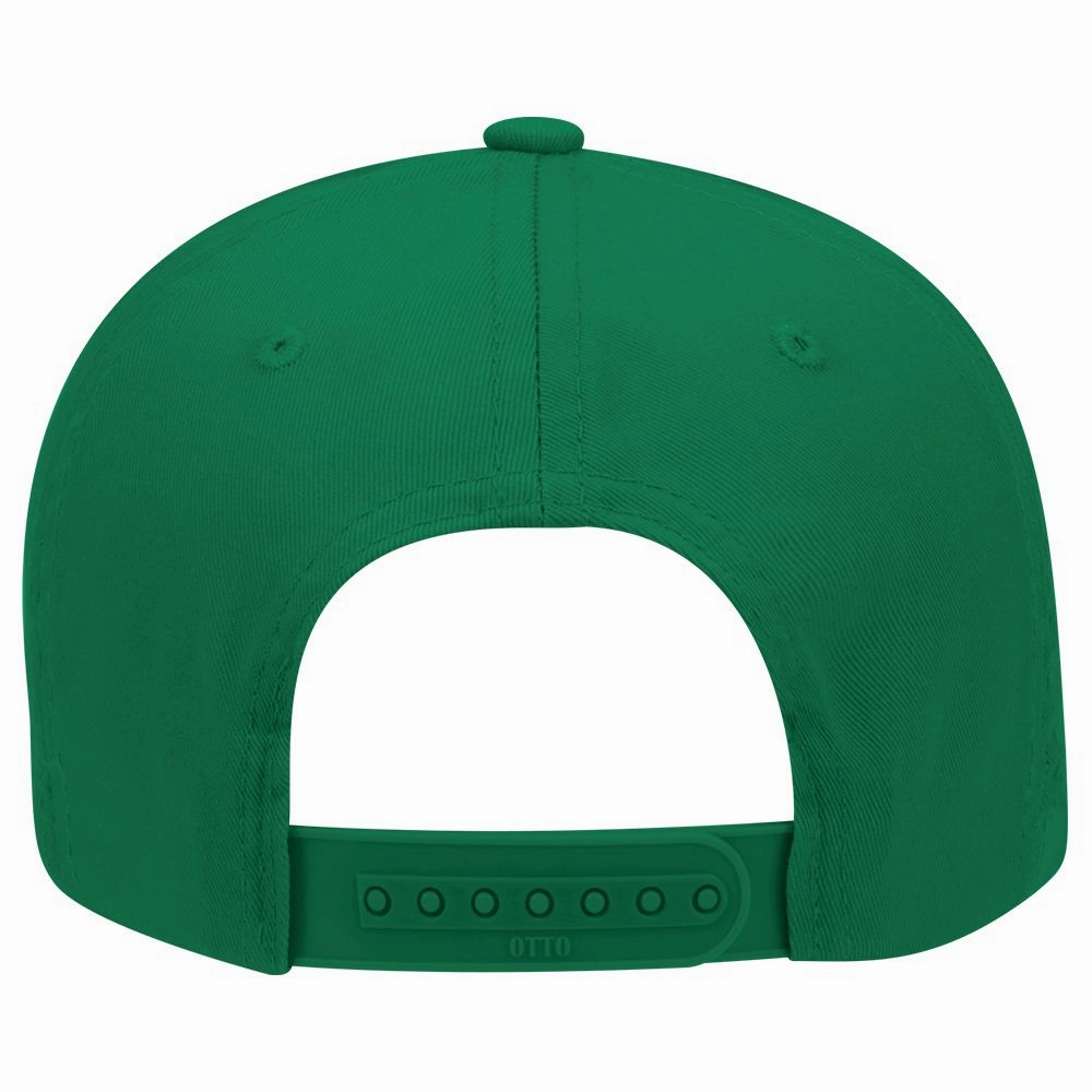 Cotton Blend Twill Six Panel Low Profile Snapback Baseball Cap