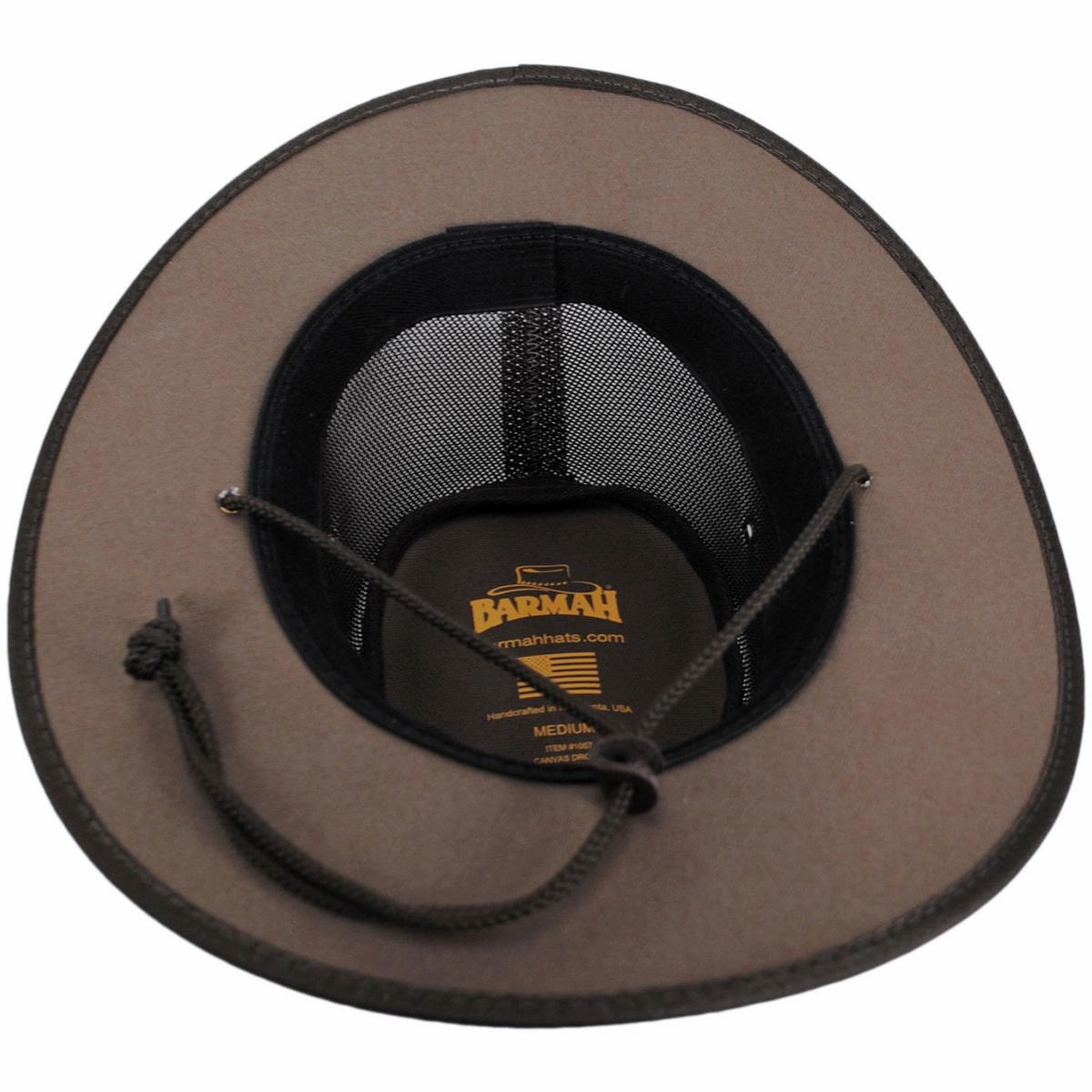 Cotton Canvas Mesh Drover Hat